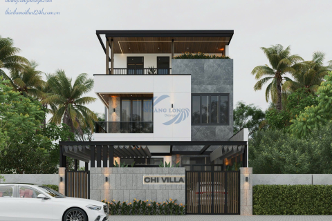 Thiết kế thi công biệt thự tại Hưng Yên